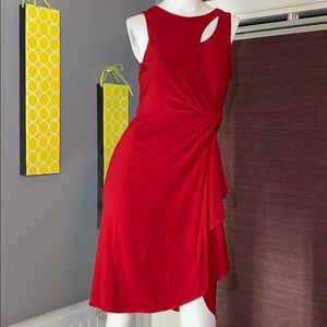 Catherine McLandrino-Red sleeveless dress Size:8💚
